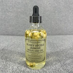Provence Beauty Honey Suckle Jasmine Multi-Use Oil Hair Nail and Body Oil 4 oz